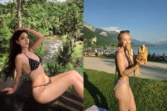 夏前に真似したいビキニルック4選、ドット柄から花柄までインフルエンサーたちの水着スナップが話題