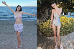 花柄ビキニから白のシルキースーツまで、人気インフルエンサーが見せた夏休み4変化ルック